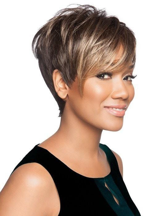 Wigstrends Human Hair Wigs Lace Wig Elf Short Hair Wigs